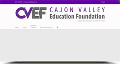 Desktop Screenshot of cvef.net